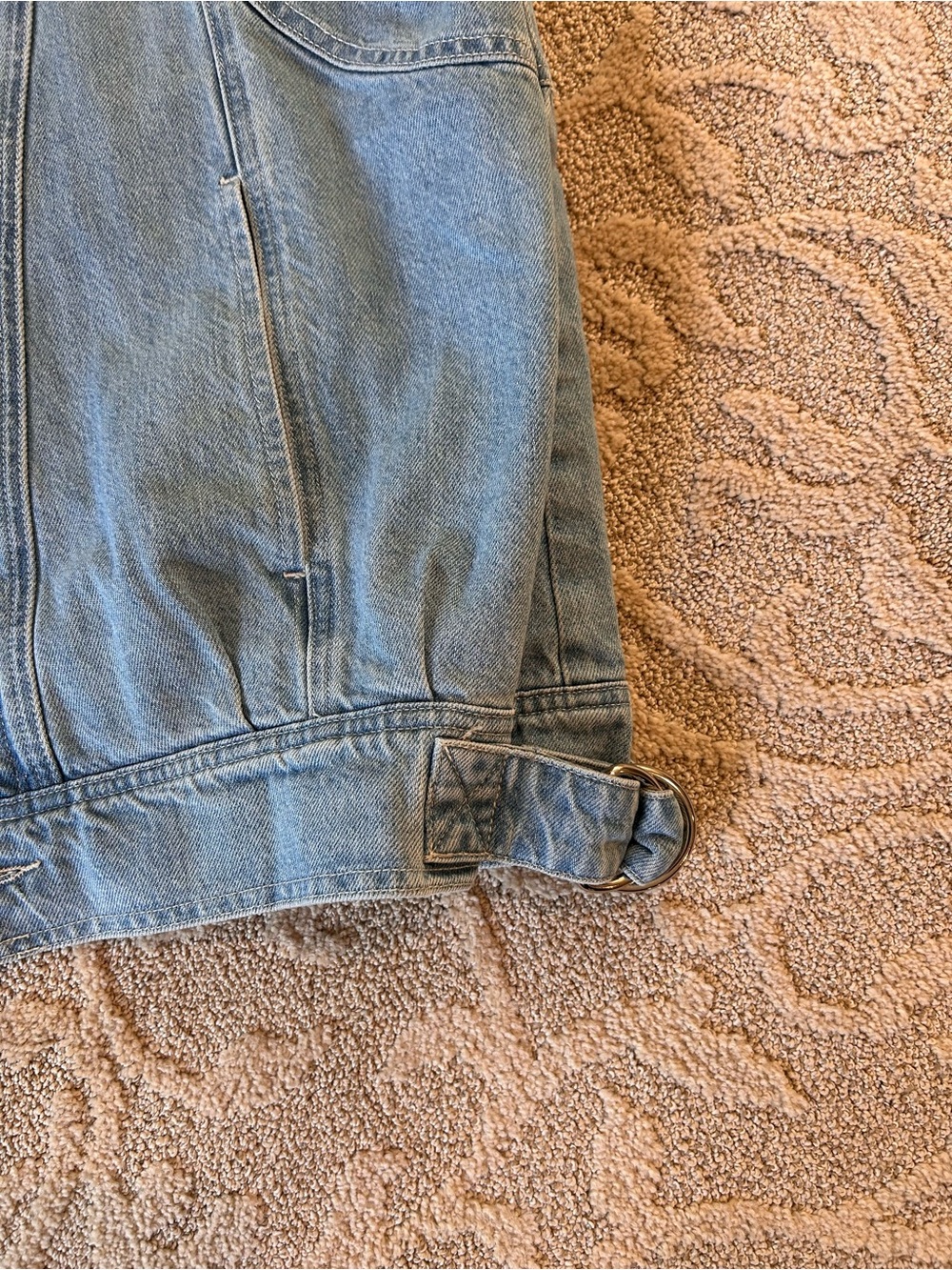 FRAME Sleeveless Denim Vest in Light Blue NWT. $378 Retail - Picture 6 of 8